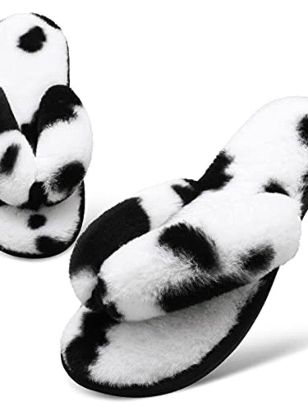 BRAND NEW Women's Dot White Bedroom Slippers